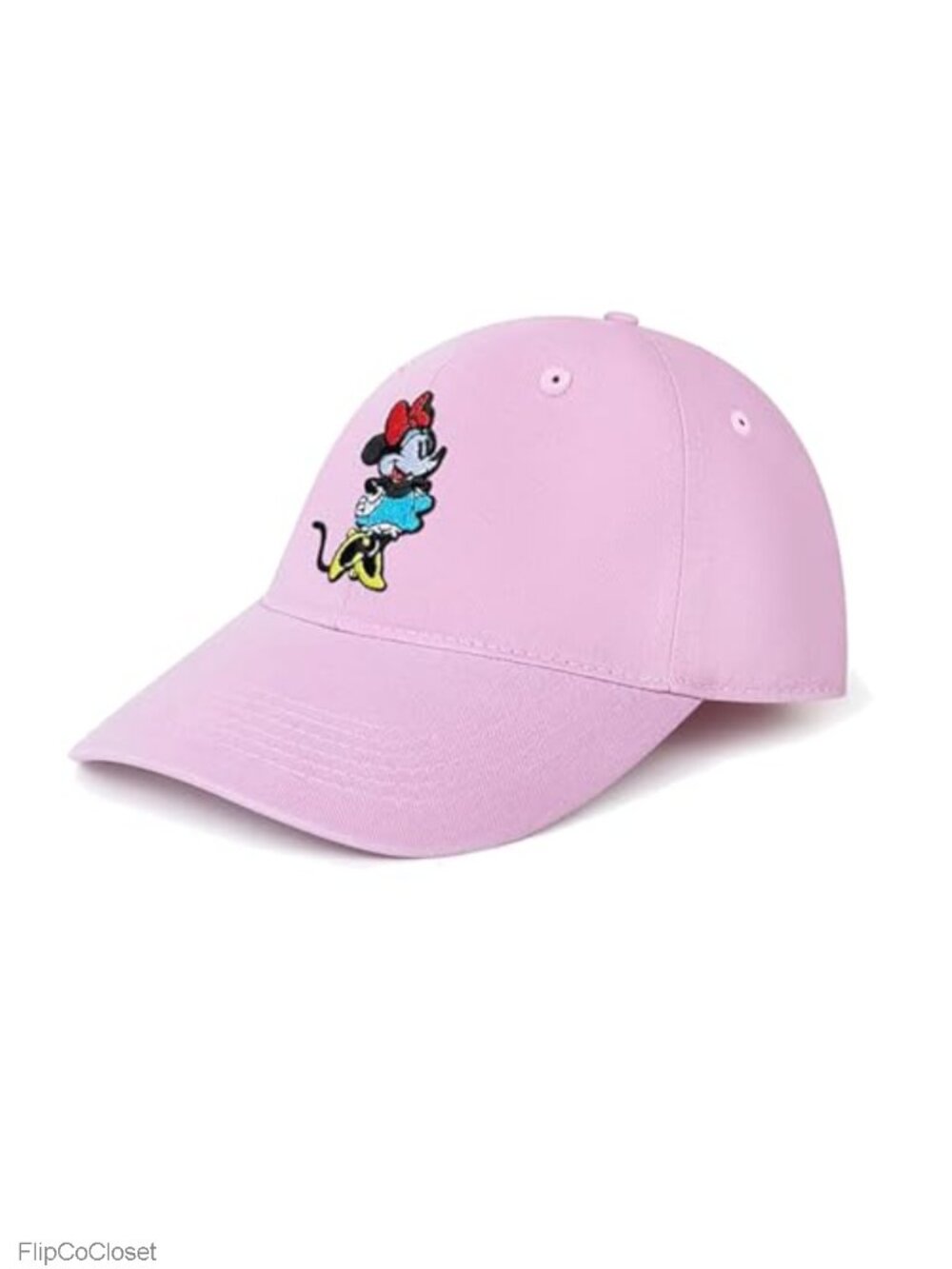 Disney Minnie Mouse Adjustable Dad Hat 100% Cotton Baseball Cap
